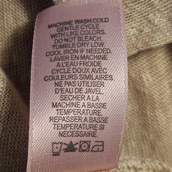 Calypso St. Barth Women Linen Kaftan Beige XS Resort Quiet Luxury Minimalist Bea - Picture 8 of 11